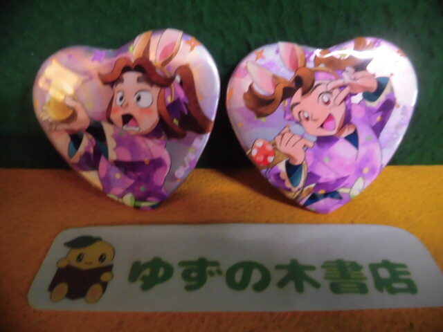 忍たま乱太郎 ナンジャタウン ハート型缶バッジ　弐　未開封　10個 不破雷蔵2点 忍たま乱太郎 ナンジャタウン ハート型缶バッジ弐未開封10個