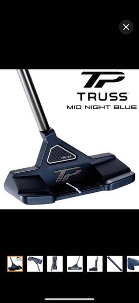 テーラーメイドTRUSS MID NIGHT BLUE パターB3TC美品!今年3月購入し2ラウンドだけ使用!即発送可能!