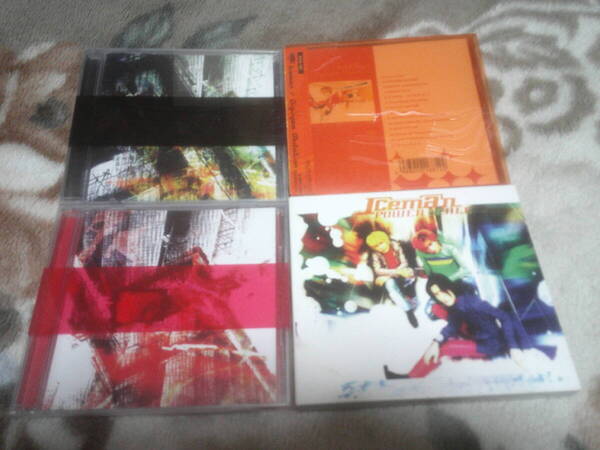 Iceman「GATEⅠ」「GATE Ⅱ」「Digiryzm Mutation」「POWER SCALE」アルバムCD4枚セット 検:浅倉大介、伊藤賢一、黒田倫弘