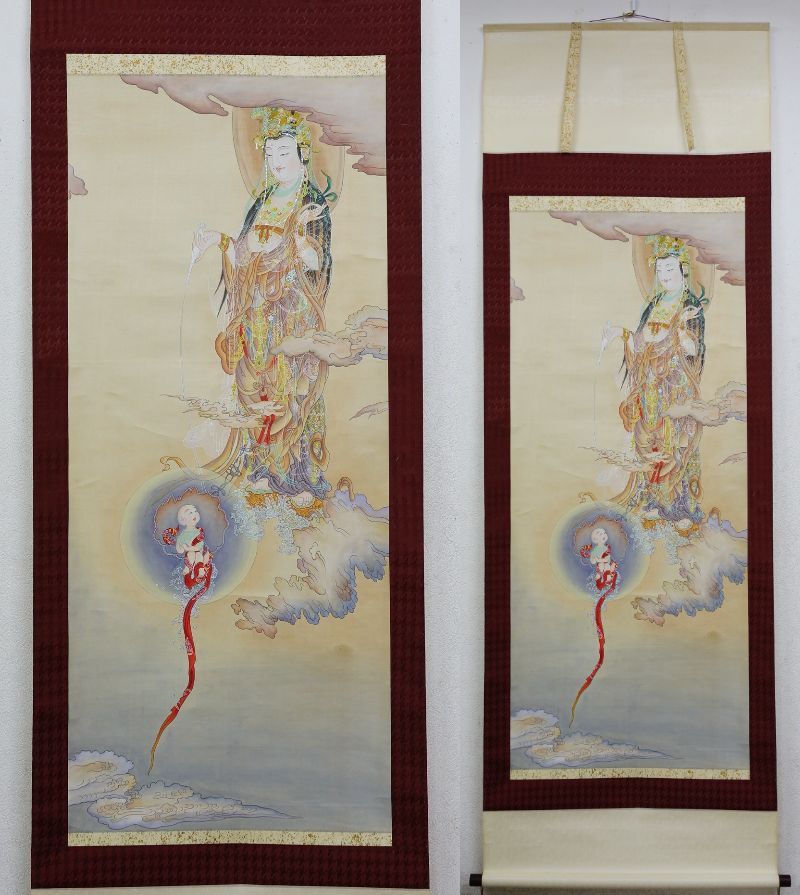 Yahoo!オークション -「慈母観音」(日本画) (絵画)の落札相場 Yahoo!オークション -「慈母観音」(日本画) (絵画)の落札相場