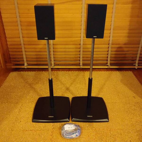 ◆◇YAMAHA◇NS-10MM(2台)&SPS-10MM(2台)◇スピーカー&スピーカースタンド(2台1組)◇おてがる発送◇◆ 検索用:ヤマハ