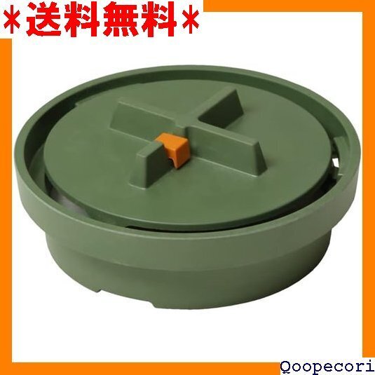 ☆人気商品 ideaco イデアコ 蚊遣り器 蚊取り線香 ホルダー モスグリーン Manhole マンホール 43