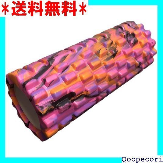 ☆人気商品 シャンディニー 筋膜リリース フォームローラー スポー ケア用品 下 太もも 背中 ほぐし 首コリ解消 迷彩 448