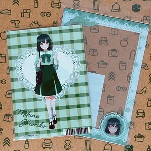 三船栞子 硬質カードケース+特典ブロマイド にじちず トキメキの未来地図フェア