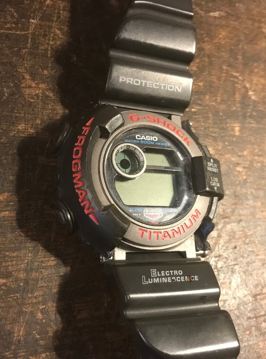 Yahoo!オークション -「casio g-shock ジャンク」(FROGMAN) (G Yahoo!オークション -「casio g-shock ジャンク」(FROGMAN) (G