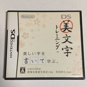 任天堂 DS 美文字トレーニング