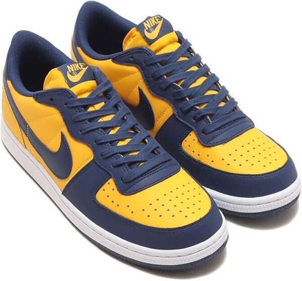 新品 送料込 NIKE TERMINATOR LOW OG 'MICHIGAN' 27cm/US9 紺/黄 ナイキ ターミネーター ロー ミシガン カレッジカラー