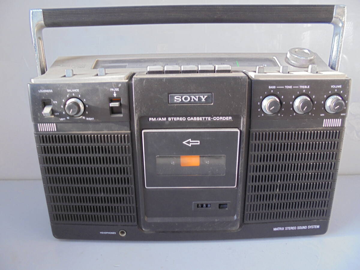 通電確認済】SONY ラジカセ CF-2400 ジャンク - メルカリ