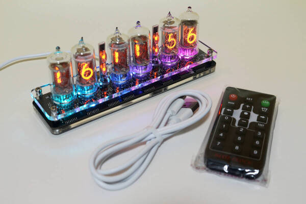 【6管仕様】Nixie tube Z570M ニキシー管 時計