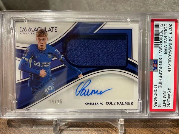 2023-24 PANINI IMMACULATE SUPERIOR SWATCH SIGNATURES COLE PALMER チェルシー パーマー /25