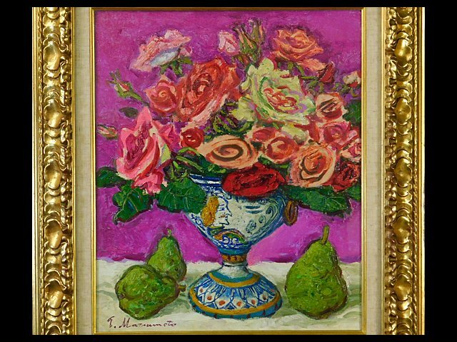 2025年最新】Yahoo!オークション -絵画 油彩 薔薇(美術品)の中古 2025年最新】Yahoo!オークション -絵画 油彩 薔薇(美術品)の中古