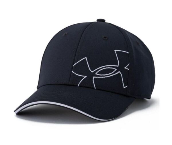 即決新 UNDER ARMOUR GOLF キャップ ブラック フリーサイズ アンダーアーマー ゴルフ