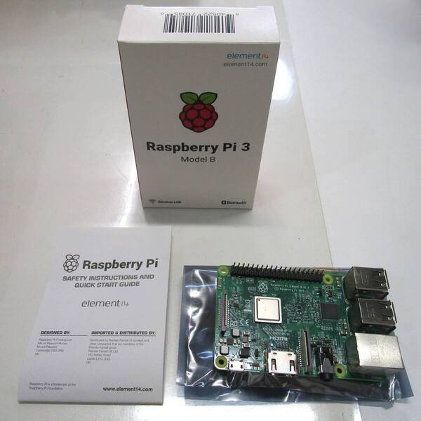 【送料無料】Raspberry Pi 3 Model B 1GB 新品未使用