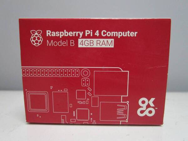【送料無料】Raspberry Pi 4 Model B 4GB RAM 新品未開封