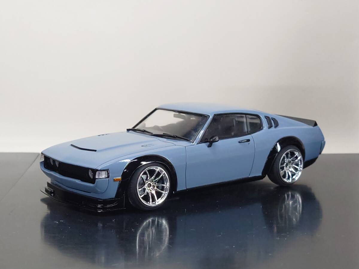 プラモデル 完成品 アオシマ セリカ LB 旧車 街道レーサー