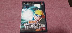 ◎ PS2 【NARUTO~ナルト~ナうずまき忍伝】箱/説明書/動作保証付/2枚までクイックポストで送料185円