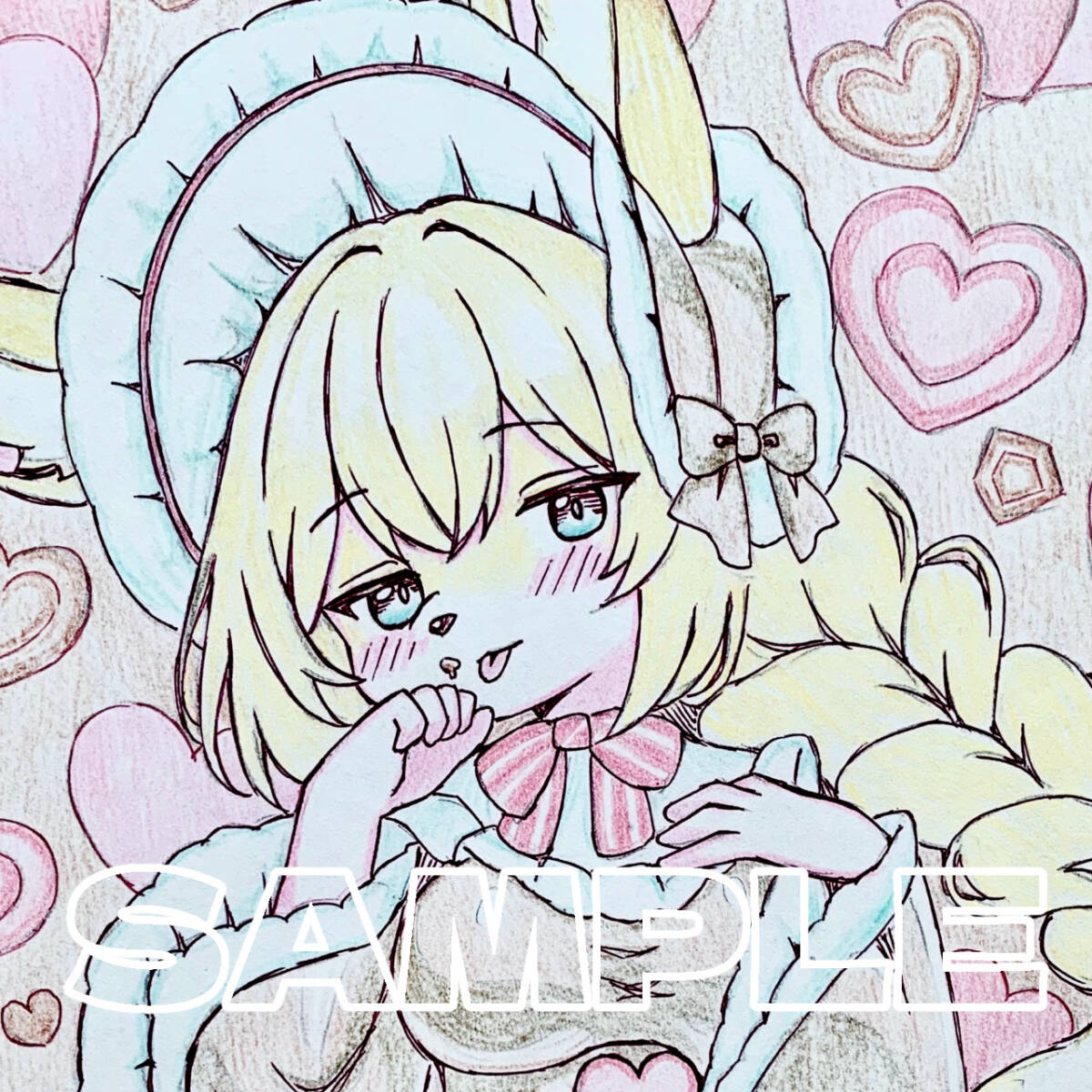 Yahoo!オークション -「手描きイラスト バレンタイン」(手描き