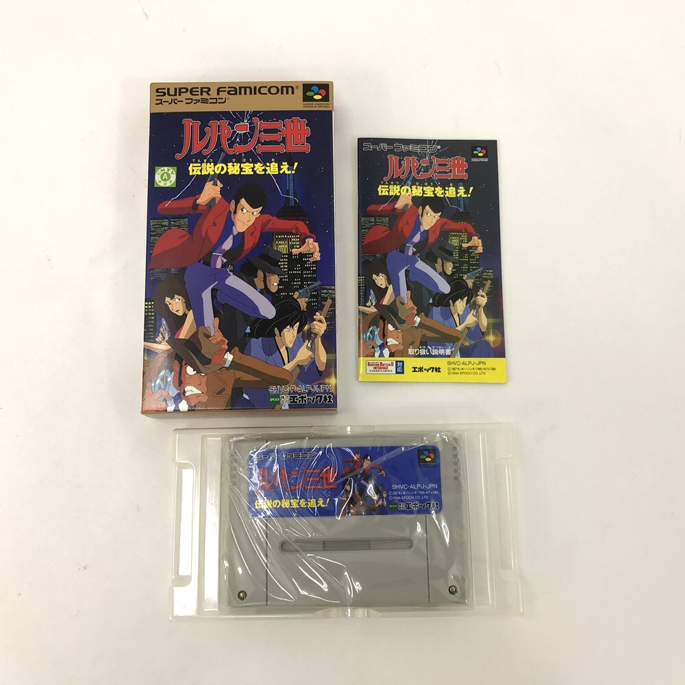 Yahoo!オークション -「ルパン三世」(スーパーファミコン