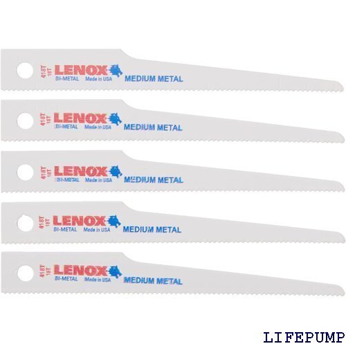 LENOX レノックス エアーソーブレード 100mm 18山 5枚 20426-418T 1898