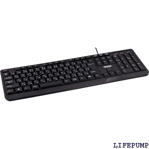 スリーアールシステム 3R 108キーUSBキーボード ブラック 3R-KCKB04UBK 11328
