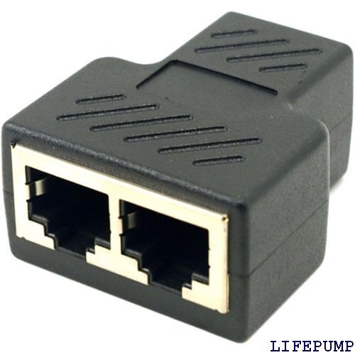 ChenYang RJ45 スプリッターアダプター C LAN イーサネット スプリッター コネクタ アダプター 11355