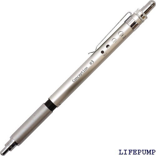 OHTO シャープペンシル コンセプション 0.3mm シルバー SP-1503C-SV 11534