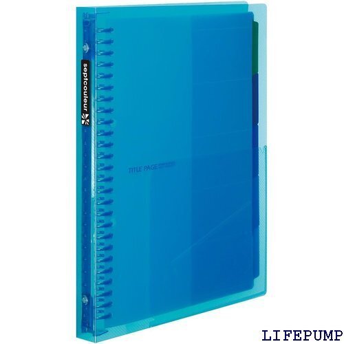 マルマン maruman ルーズリーフ バインダー B セプトクルール 26穴 ライトブルー F615B-52 11681