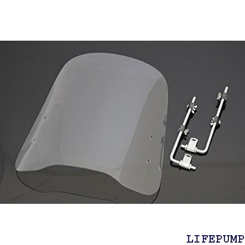 取付簡単 原付 スクーター ウインドスクリーン バイク 風防 MM19-0374-01 12113