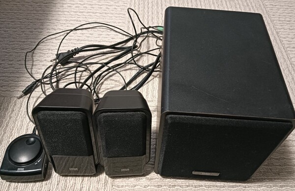 送料無料 サンワサプライ 2.1chアクティブ スピーカー 400-SP005