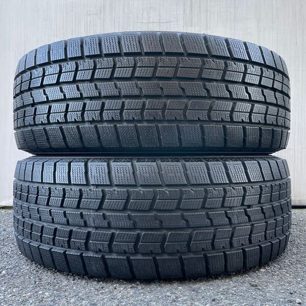 超バリ山.波残り☆2021年式☆グッドイヤー ICE NAVIアイスナビ7.セブン☆215/60R16☆2本SET☆国産MADE in ジャパン.