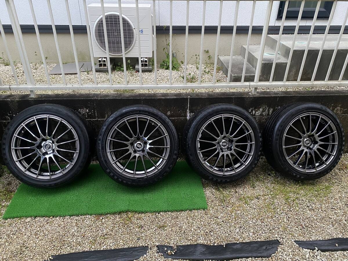 良好 ENKEI エンケイ RS05 18×8J +40 PCD114.3 5穴 Yahoo!オークション -「エンケイ rs05」(5穴) (18インチ)の落札