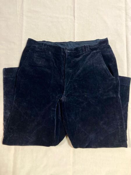 激渋 30s 40s ビンテージ コーデュロイ ブラック パンツ