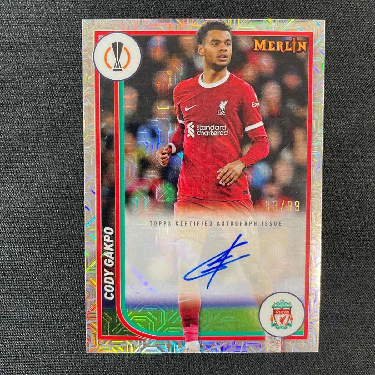 Topps Merlin キャラガー 直筆サイン Auto 世界150枚限定 99枚限定 2024-25 topps フランシスコ・コンセイソン 直筆サイン