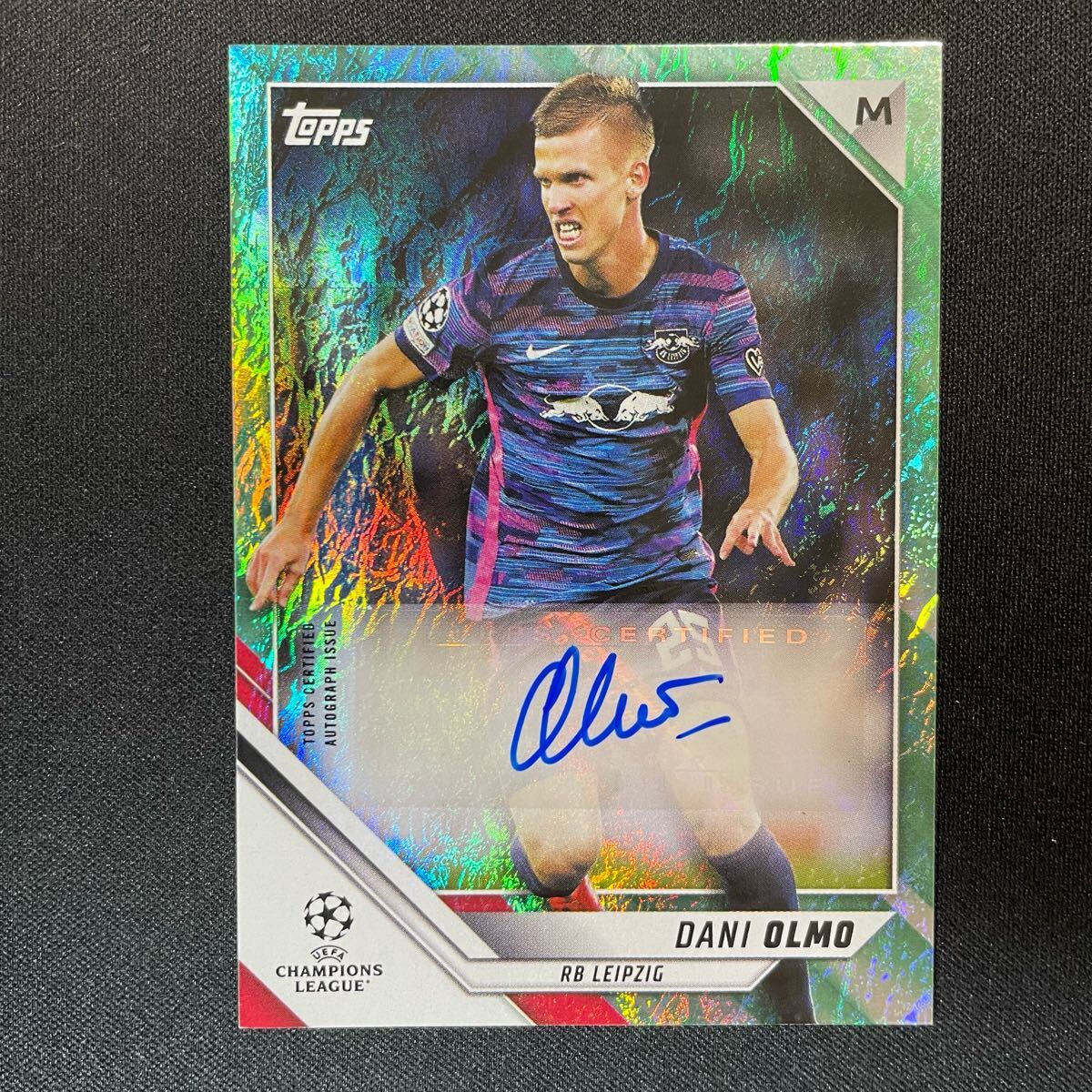 2023/24 Topps UCL Knockout Auto Autograph Card Dani Olmo RB