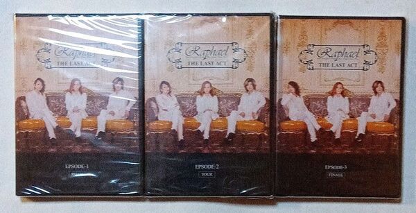 DVD3枚セット Raphael / THE LAST ACT 1.2.3