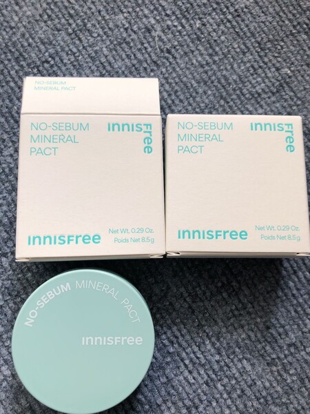 イニスフリー innisfree ノーセバムミネラルパクトパウダー