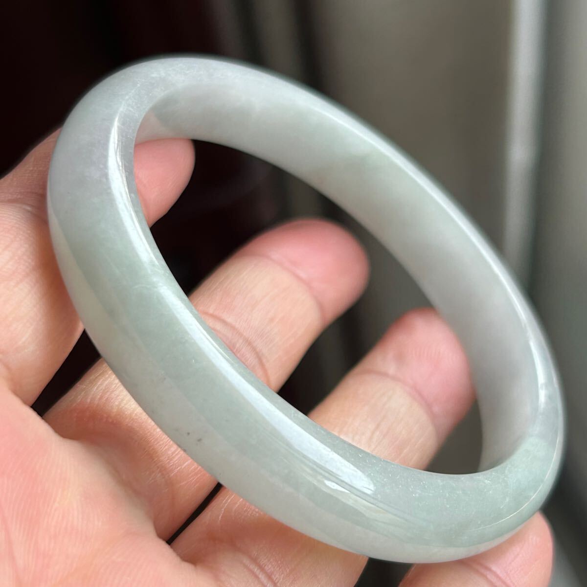 Yahoo!オークション - ミャンマー 天然翡翠A貨 腕輪57mm
