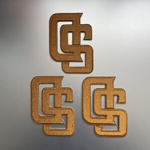 MLBアイロンワッペン サンディエゴパドレス アイロンワッペン 3枚 刺繍 野球 5.5x7.5cm