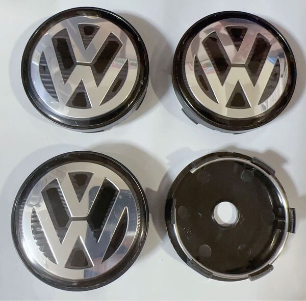 フォルクスワーゲン ホイールセンターキャップ 4個セット 60mm