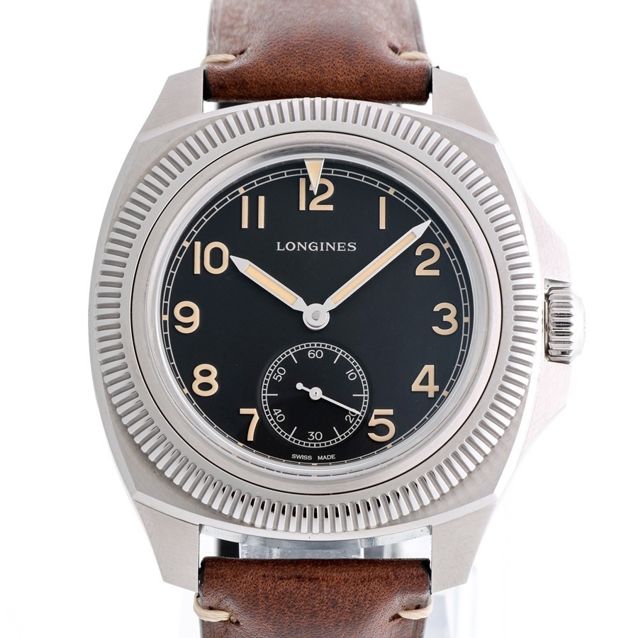  Longines / LONGINES Pilot Maje Tec L2.838.4.53.9 самозаводящиеся часы [ б/у ] товар номер A-157956 новое поступление 