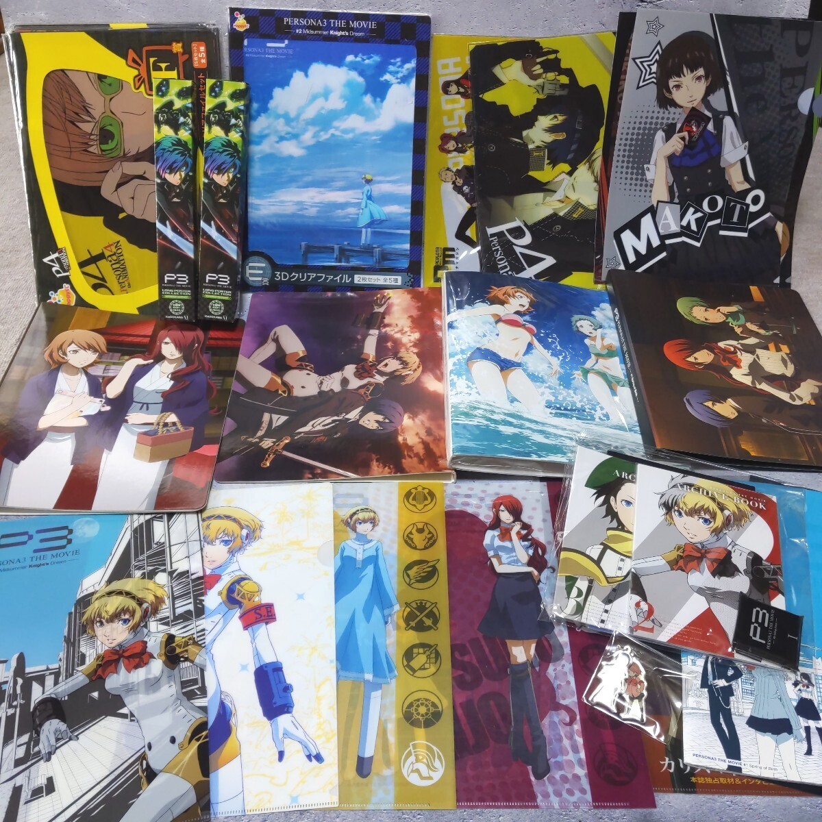 ペルソナ4 クリアファイル2枚セット｜エビテン