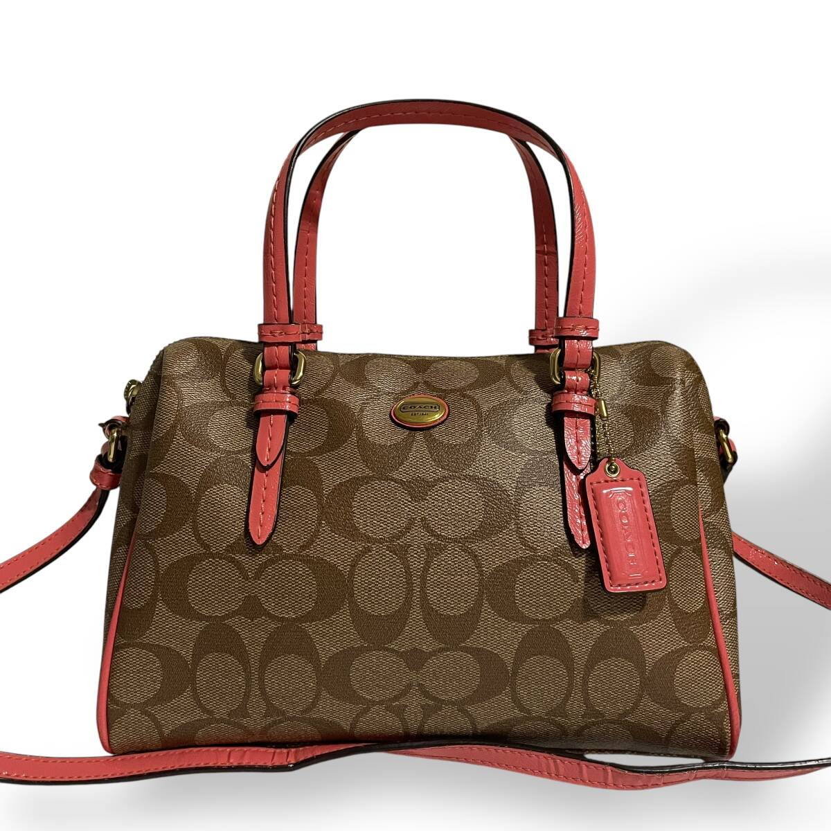 2025年最新】Yahoo!オークション -coach バッグ ピンクの中古品 2025年最新】Yahoo!オークション -coach バッグ ピンクの中古品