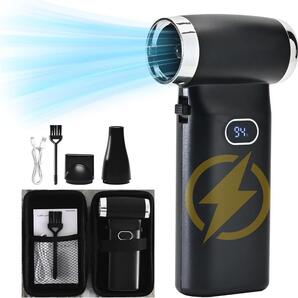エアダスター ブロワー 小型 強力 電動 130000RPM 6000mAh 最大風速 52m/s LEDディスプレイ コードレス 充電式