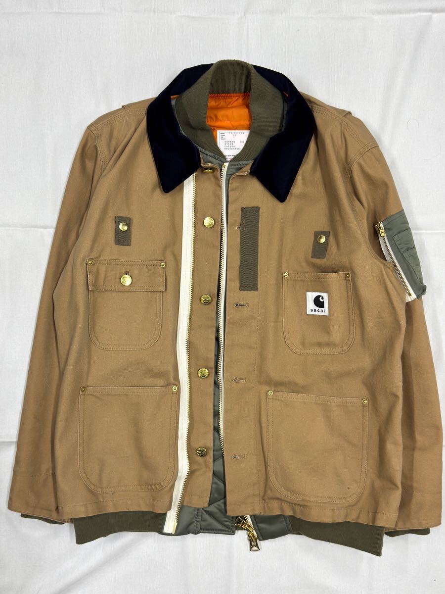 Yahoo!オークション -「sacai carhartt ma-1」の落札相場・落札価格 Yahoo!オークション -「sacai carhartt ma-1」の落札相場・落札価格