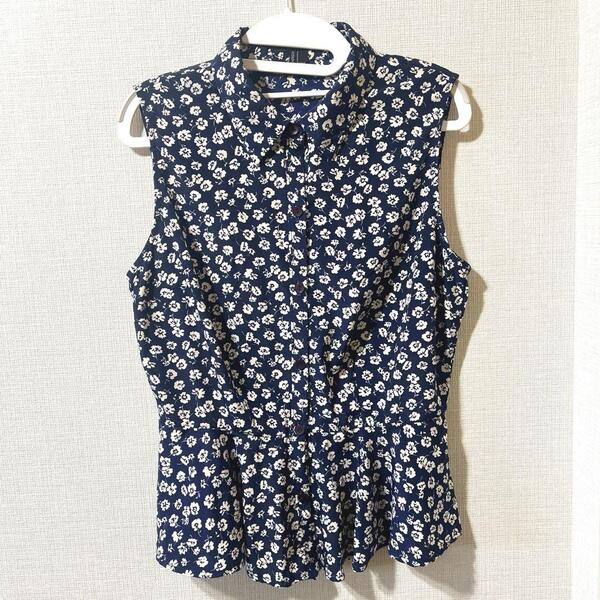 フォーエバートゥエンティーワン FOREVER21 ブラウス 花柄 ノースリーブ ブラウス 袖なし 花柄ブラウス ノースリーブトップス トップス