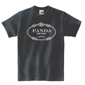【パロディ黒L】5ozPANDATシャツ面白いおもしろうけるプレゼント