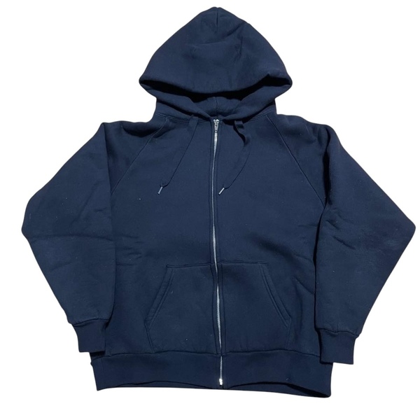 2020AW COMOLI S03-05015 C/W 裏毛 ジップ パーカー コモリ ネイビー #2442