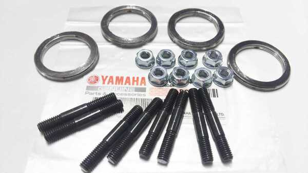 ■送料込み■ XJ400E XJ400D XJ400 マフラーガスケット スタットボルトセット ヤマハ エンジン