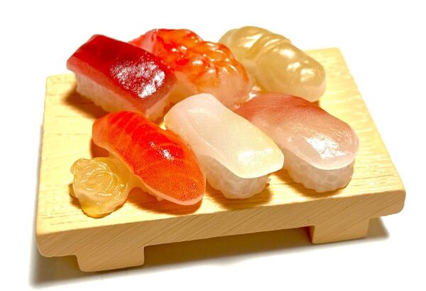 /// 新品 食品 サンプル 寿司 マグネット にぎり マグロ 和食 日本 食 えび 鯛 鰤