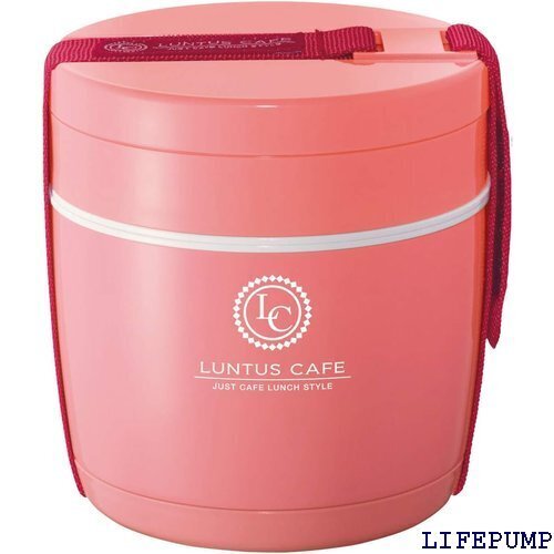 アスベル 保温ランチジャー ピンク 590ml ランタスBE ステンレス保温ランチボックス HLB-BE590 16787